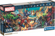 Puzzle Clementoni Marvel Panorama Heroes vs.Villains 1000 elementów 37056 (8005125370566) - obraz 1