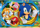 Puzzle Clementoni Super Kolor Box Sonic The Hedgehog 180 elementów 29796 (8005125297962) - obraz 2