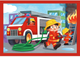 Puzzle Clementoni Super Kolor Busy at Work 4 in 1 21741 (8005125217410) - obraz 5