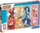 Пазл Clementoni Maxi Super Kolor Disney Sonic 60 елементів (8005125260737) - зображення 1