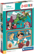 Puzzle Clementoni Super Kolor Disney Classic 2 x 60 elementów 24823 (8005125248230) - obraz 1