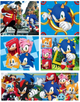 Puzzle Clementoni Super Kolor Sonic The Hedgehog 10 in 1 80508 (8005125805082) - obraz 3