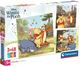 Puzzle Clementoni Super Kolor Disney Winnie The Pooh 3 x 48 elementów 25063 (8005125250639) - obraz 1