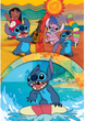 Puzzle Clementoni Super Kolor Disney Stitch 104 elementy 25042 (8005125250424) - obraz 2