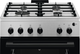 Плита Electrolux LKG604012X газовая, 59л, 60x60см, нерж - изображение 2
