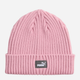 Підліткова демісезонна шапка біні Puma Classic Low Crown Beanie Jr 2655902 Рожева (4069157147538) - зображення 1