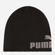 Czapka dziecięca beanie przejściowa Puma Ess Mid Crown Cuffless Beanie Jr 2656001 Czarna (4069157147644) - obraz 1
