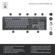 Клавіатура Logitech MX Mechanical Wireless Illuminated Performance Graphite (920-010757) - зображення 10