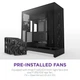 Корпус NZXT H9 Flow Tempered Glass без БП Black (CM-H92FB-01) - зображення 7
