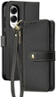 Etui z klapką DUX Ducis Lawa z MagSafe na Samsung Galaxy S25 Edge Black (6971824157871) - obraz 1