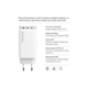 Зарядний пристрій ColorWay GaN Mini 65W PD Port PPS USB (USB-2C1A) cable Type-C&Lightning (CW-CHS058PDCL-WT) - зображення 9