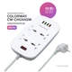 Мережевий фільтр живлення ColorWay 4 розетки/4USB White 1.8м (1QC3.0 + 3 AUTO ID) (CW-CHU44QW) - изображение 7