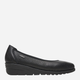 Baleriny damskie skórzane Rieker L5360-00 39 (6UK) Czarne (4061811487929) - obraz 1