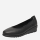 Baleriny damskie skórzane Rieker L5360-00 41 (7.5UK) Czarne (4061811487943) - obraz 2