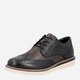 Buty derby męskie skórzane Rieker 04504-45 44 (9.5UK) Ciemnoszare (4061811550579) - obraz 4