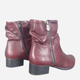 Botki damskie skórzane Rieker 78656-35 38 (5UK) Czerwone (4061811456994) - obraz 4