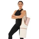 Сумка для йоги через плече Yoga bag BLOOM LB7085 (довжина 88см, поліестер, бавовна, білий) - зображення 3