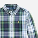 Детская рубашка в клетку для мальчика Ralph Lauren 318457267 104 см Разноцветная (1159838088) - изображение 3