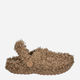 Kapcie damskie ciepłe Crocs Classic Faux Doodle Fur Clog 210849-2EY 41-42 Brązowe (196265879908) - obraz 1