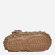 Kapcie damskie ciepłe Crocs Classic Faux Doodle Fur Clog 210849-2EY 39-40 Brązowe (196265879892) - obraz 5