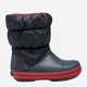 Дитячі зимові чоботи-дутики для хлопчика Crocs Winter Puff Boot 14613-485 27-28 Темно-сині (883503940932) - зображення 1