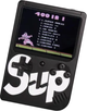 Игровая приставка Sup Game Box портативная консоль для ретро игр 400 в 1 с цветным дисплеем 3 дюйма аккумулятором 1020 мАч и возможностью подключения к телевизору эргономичный корпус из ударопрочного ABS пластика классический дизайн Черная - изображение 1