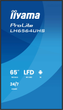 Монітор 65" iiyama ProLite LH6564UHS-B1AG - зображення 2