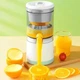 Акумуляторна соковичавниця Citrus Juicer Портативна електронна мінівичавниця для цитрусових і ягід - зображення 15
