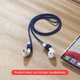Силіконовий шнурок для Apple AirPods та інших Бездротових Bluetooth-навушників/ Темно СИНІЙ - изображение 2