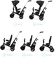 Rowerek trójkołowy Kinderkraft Easytwist Black (KREASY00BLK0000) - obraz 11