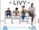 Krzesełko do karmienia Kinderkraft Livy Olive Green (KHLIVY00GRE0000) - obraz 14