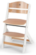 Стільчик для годування KinderKraft Enock White Wood з подушкою (KHENOC0PWHT0000) (5902533917242) - зображення 3
