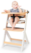 Стільчик для годування KinderKraft Enock White Wood з подушкою (KHENOC0PWHT0000) (5902533917242) - зображення 6
