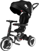 Rower dla dzieci Qplay RITO EVA S380-7Black trójkołowy składany Czarny (686268624464) - obraz 1