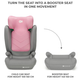 Автокрісло Kinderkraft i-Spark Pink (KCISPA00PNK0000) (5902533924974) - зображення 9