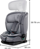 Автокрісло KinderKraft Oneto 3 i-Size Cool Grey (KCONE300GRY0000) (5902533922178) - зображення 7