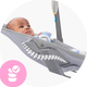 Leżaczek-bujaczek Kinderkraft Calmee Szary (5902533919048) (KBCALM00GRY0000) - obraz 7