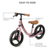 Біговел Kinderkraft Space Dark Pink (KRSPAC23PNK0000) - зображення 2