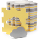 Килимок-пазл Kinderkraft Luno Shapes Yellow 30 елементів (KPLUSH00YEL0000) - зображення 5