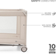 Ліжко-манеж Kinderkraft Joy 2 Beige (KLJOY02BEG00000) - зображення 5