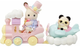 Zestaw Sylvanian Families Zabawne pojazdy w parku rozrywki SLV5819 (5054131058190) - obraz 3