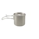 Кружка туристична з кришкою Tribe Camping Cup 600 мл із нержавіючої сталі (T-FA-0012-metal) - зображення 1