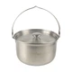 Казанок туристичний з нержавіючої сталі Tribe Family Pot 3.5 л з кришкою і чохлом (T-FH-0005-metal) - изображение 2