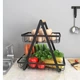 Корзина для фруктов двухъярусная металлическая CG FruitRack Duo (CG234573627) - изображение 2