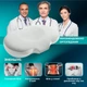 Подушка ортопедическая CloudTherapy IDEIA 65×40×10 см, анатомическая с эффектом памяти, наволочкой и сумкой для хранения, серая (8-35858*002) - изображение 3
