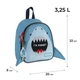 Рюкзак дошкільний Kite Kids міні Hungry Shark K25-538XXS - зображення 3