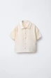 Дитяча сорочка для хлопчика Zara 104 см Бежевий (25072509A) - изображение 1