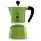 Гейзерная кофеварка Bialetti Rainbow Green на 6 чашек 270 мл - изображение 1