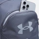 Рюкзак спортивный 26,5 л тканевый вмещает формат А4 Under Armour UA Hustle Lite Backpack 6000399-025 Серый (198632084335) - изображение 4