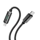 Кабель с дисплеем YOKI DISPLAY YK-DI88 Type-C на Lightning 30W 1.2м для быстрой зарядки iPhone и передачи данных шнур для быстрой зарядки - изображение 5